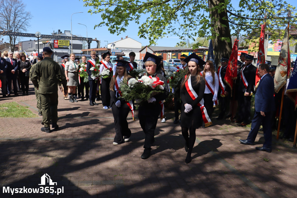 Fotorelacja: Święto Konstytucji 3 Maja w Myszkowie