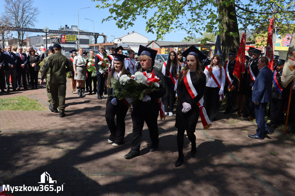 Fotorelacja: Święto Konstytucji 3 Maja w Myszkowie