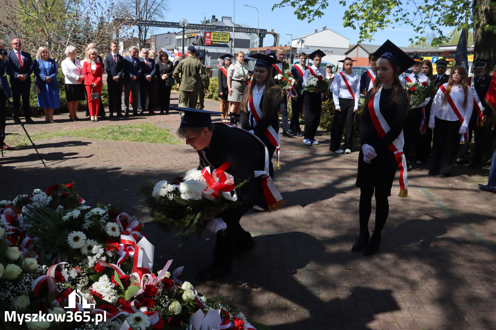 Fotorelacja: Święto Konstytucji 3 Maja w Myszkowie