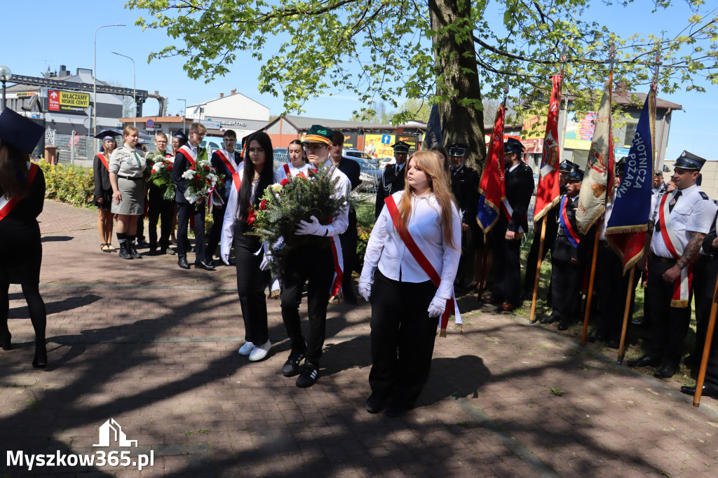 Fotorelacja: Święto Konstytucji 3 Maja w Myszkowie