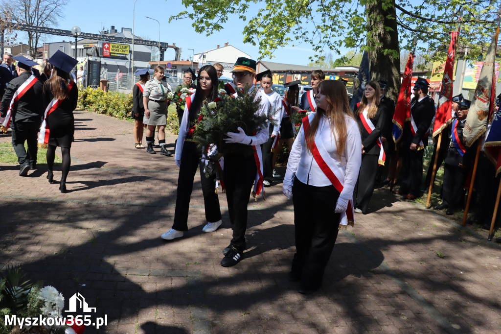 Fotorelacja: Święto Konstytucji 3 Maja w Myszkowie
