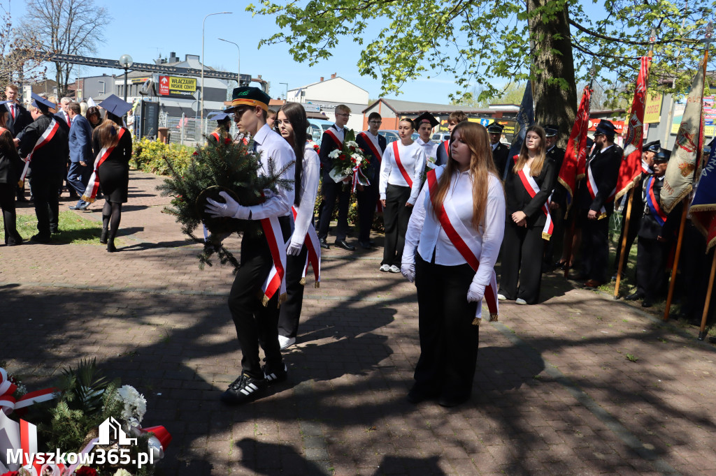 Fotorelacja: Święto Konstytucji 3 Maja w Myszkowie