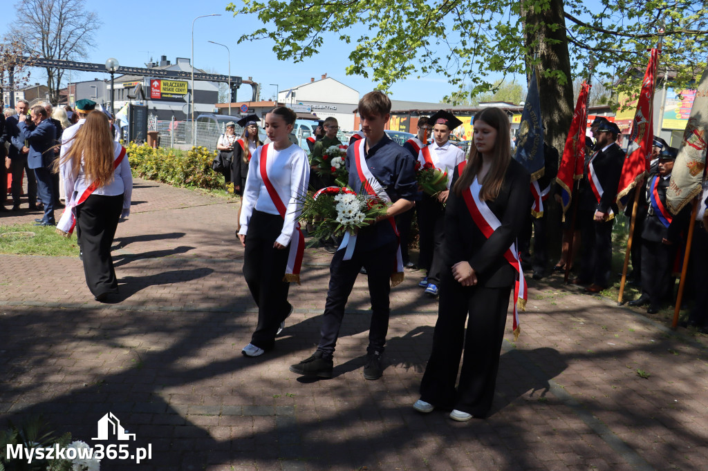 Fotorelacja: Święto Konstytucji 3 Maja w Myszkowie