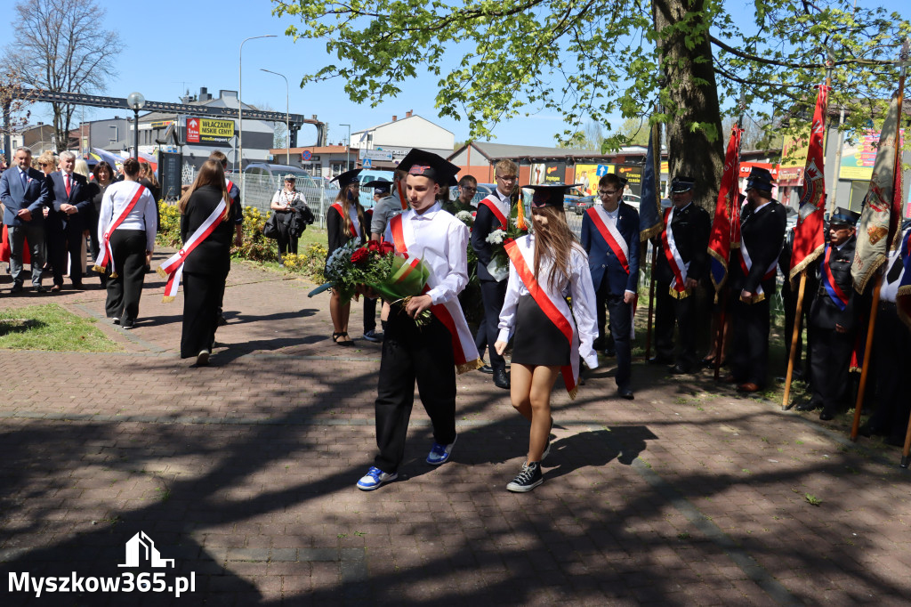 Fotorelacja: Święto Konstytucji 3 Maja w Myszkowie