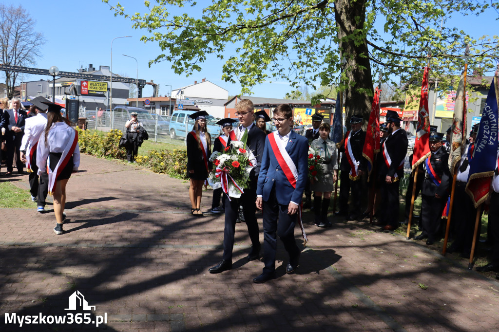 Fotorelacja: Święto Konstytucji 3 Maja w Myszkowie