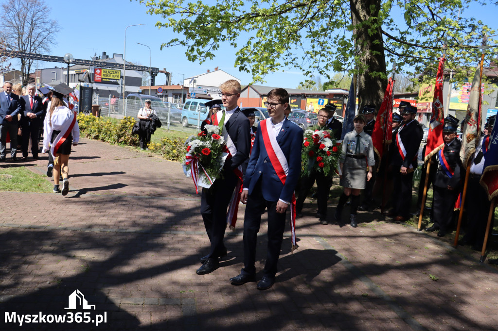 Fotorelacja: Święto Konstytucji 3 Maja w Myszkowie
