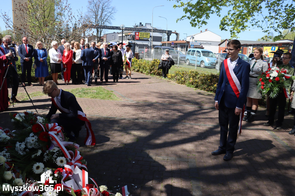 Fotorelacja: Święto Konstytucji 3 Maja w Myszkowie