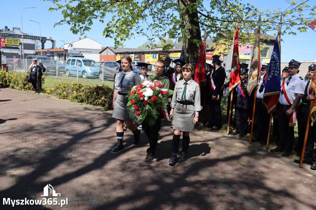 Fotorelacja: Święto Konstytucji 3 Maja w Myszkowie