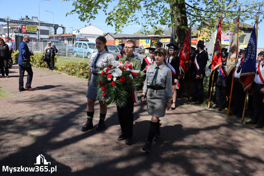 Fotorelacja: Święto Konstytucji 3 Maja w Myszkowie