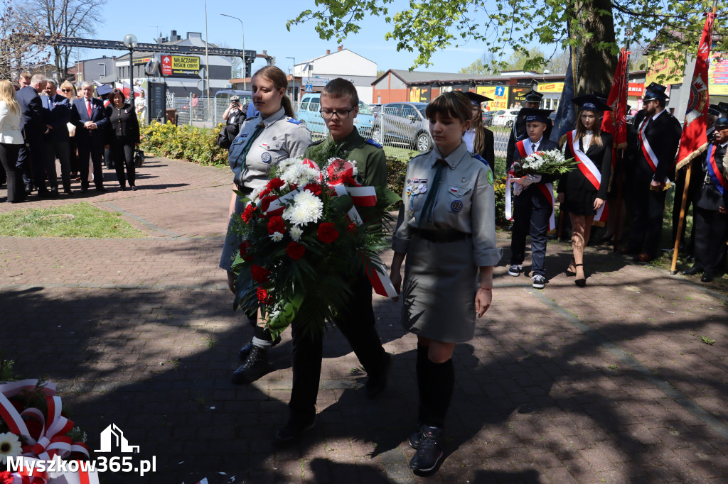 Fotorelacja: Święto Konstytucji 3 Maja w Myszkowie
