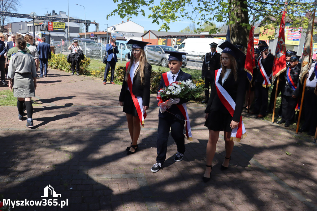 Fotorelacja: Święto Konstytucji 3 Maja w Myszkowie