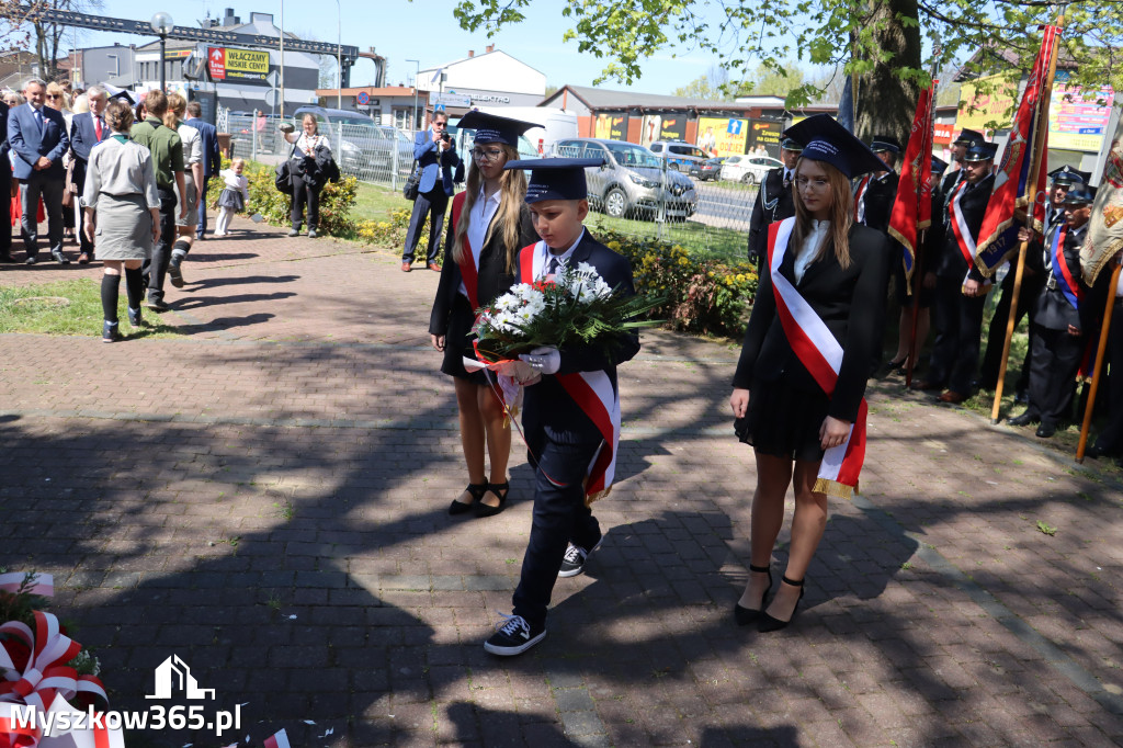 Fotorelacja: Święto Konstytucji 3 Maja w Myszkowie