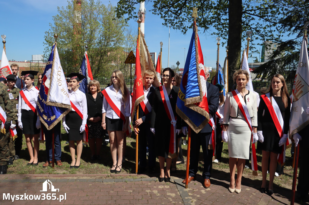 Fotorelacja: Święto Konstytucji 3 Maja w Myszkowie
