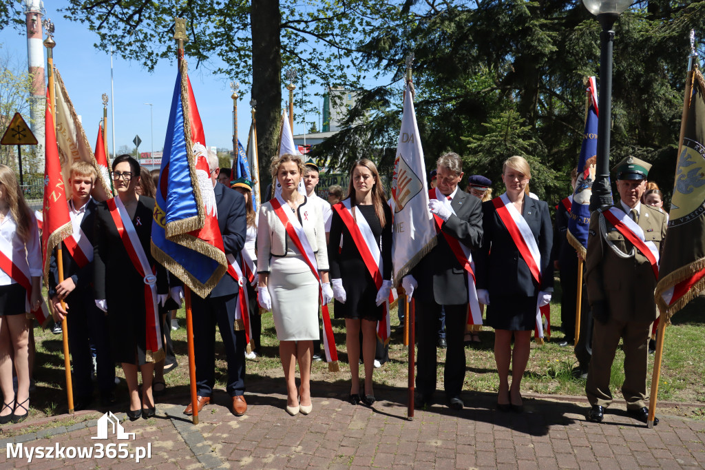 Fotorelacja: Święto Konstytucji 3 Maja w Myszkowie