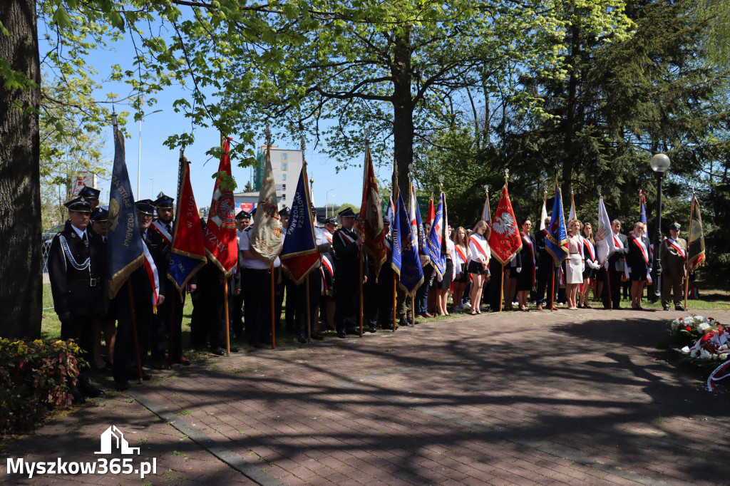 Fotorelacja: Święto Konstytucji 3 Maja w Myszkowie
