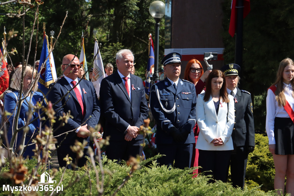 Fotorelacja: Święto Konstytucji 3 Maja w Myszkowie