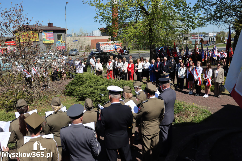 Fotorelacja: Święto Konstytucji 3 Maja w Myszkowie