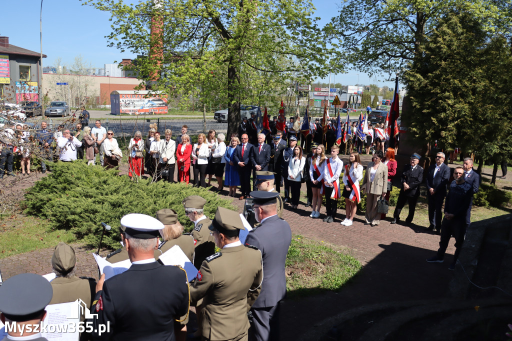 Fotorelacja: Święto Konstytucji 3 Maja w Myszkowie