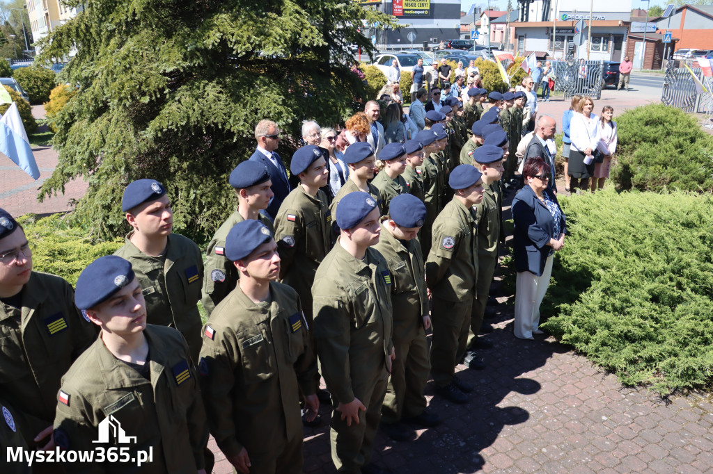 Fotorelacja: Święto Konstytucji 3 Maja w Myszkowie