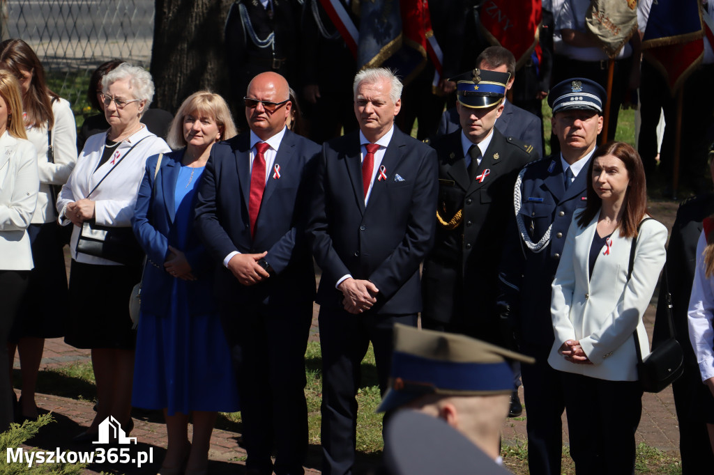 Fotorelacja: Święto Konstytucji 3 Maja w Myszkowie