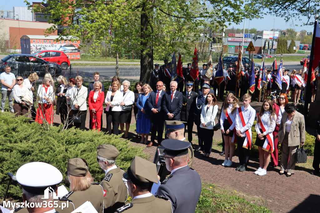 Fotorelacja: Święto Konstytucji 3 Maja w Myszkowie