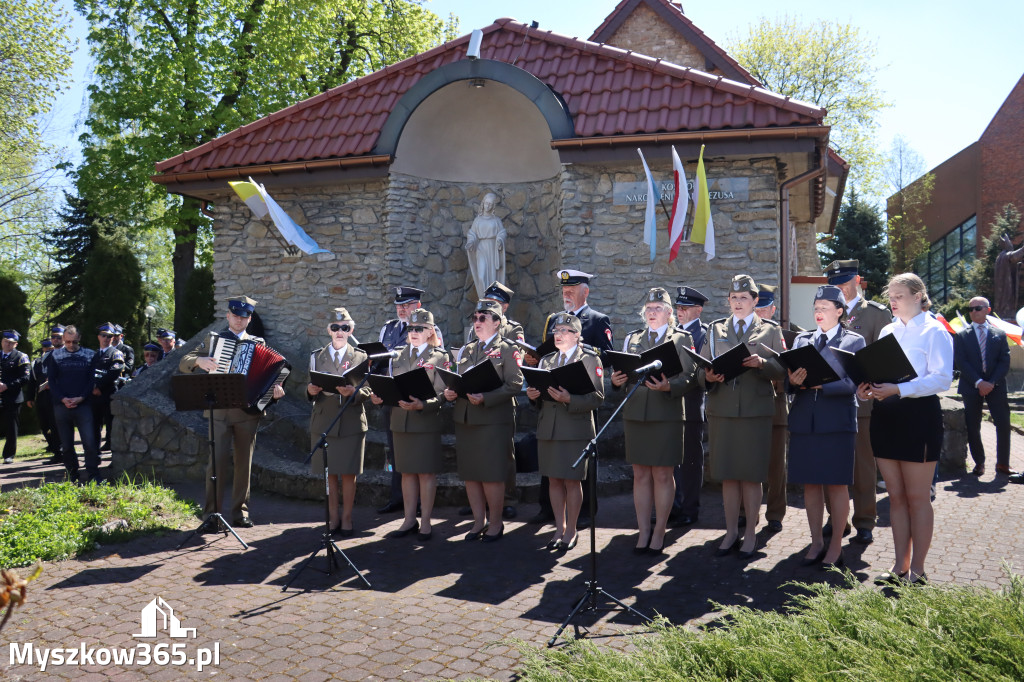 Fotorelacja: Święto Konstytucji 3 Maja w Myszkowie
