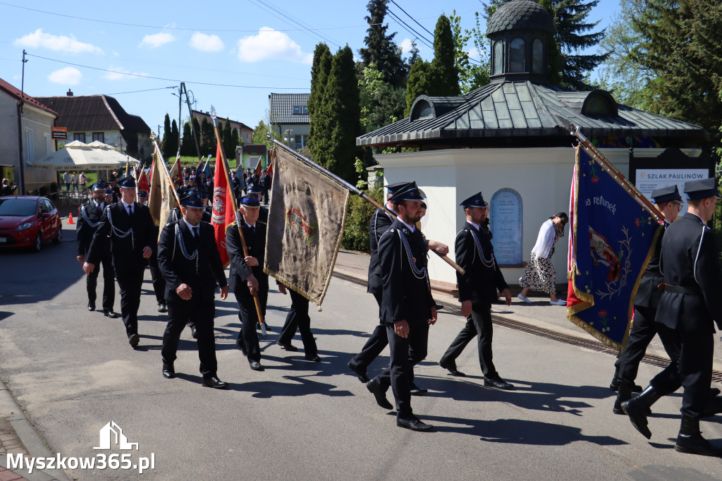Fotorelacja I: XXVI Pielgrzymka Rodzin Strażackich w Leśniowie