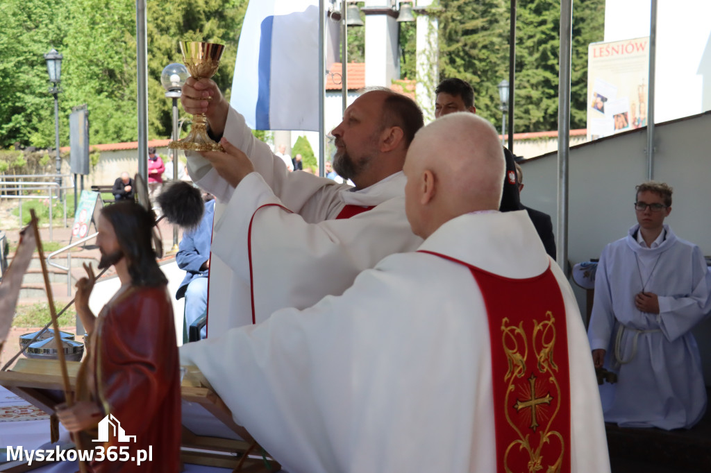 Fotorelacja I: XXVI Pielgrzymka Rodzin Strażackich w Leśniowie