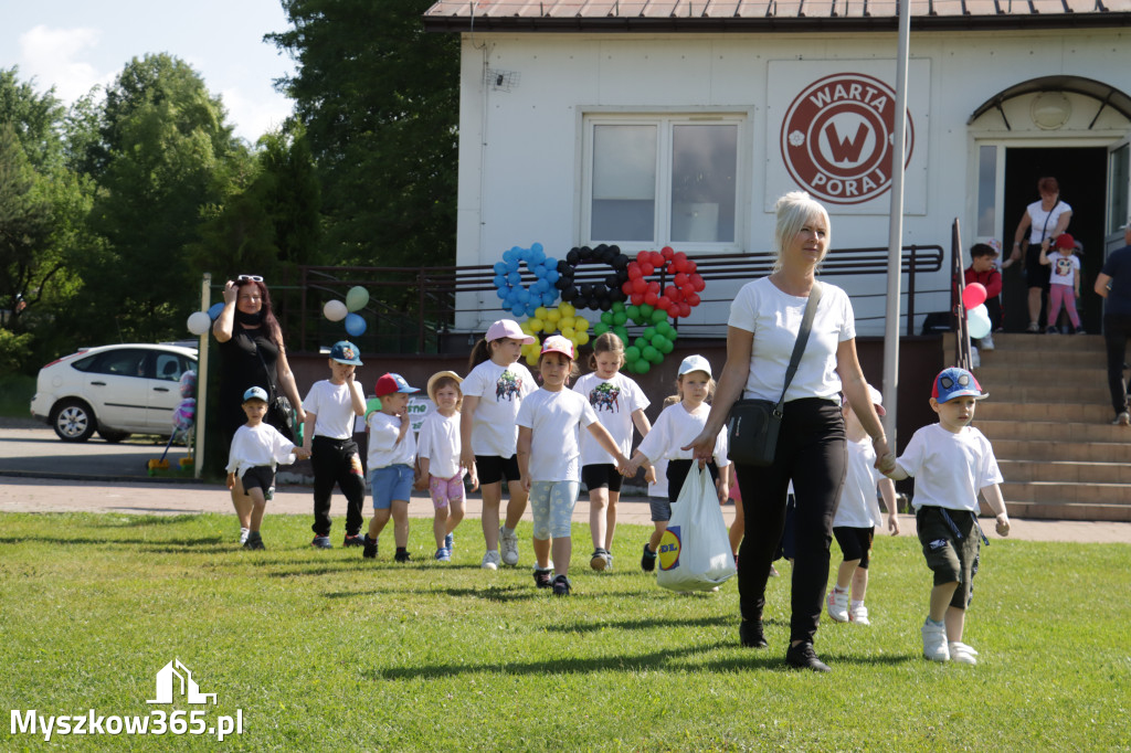 Fotorelacja I: Gminna Spartakiada Przedszkolaków w Poraju