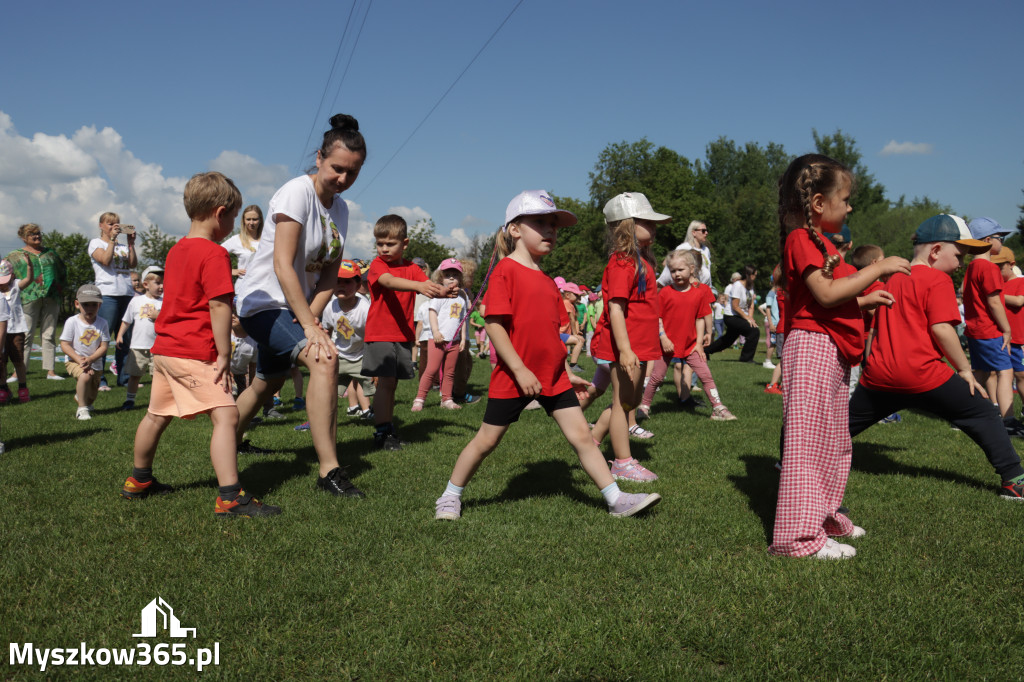 Fotorelacja I: Gminna Spartakiada Przedszkolaków w Poraju
