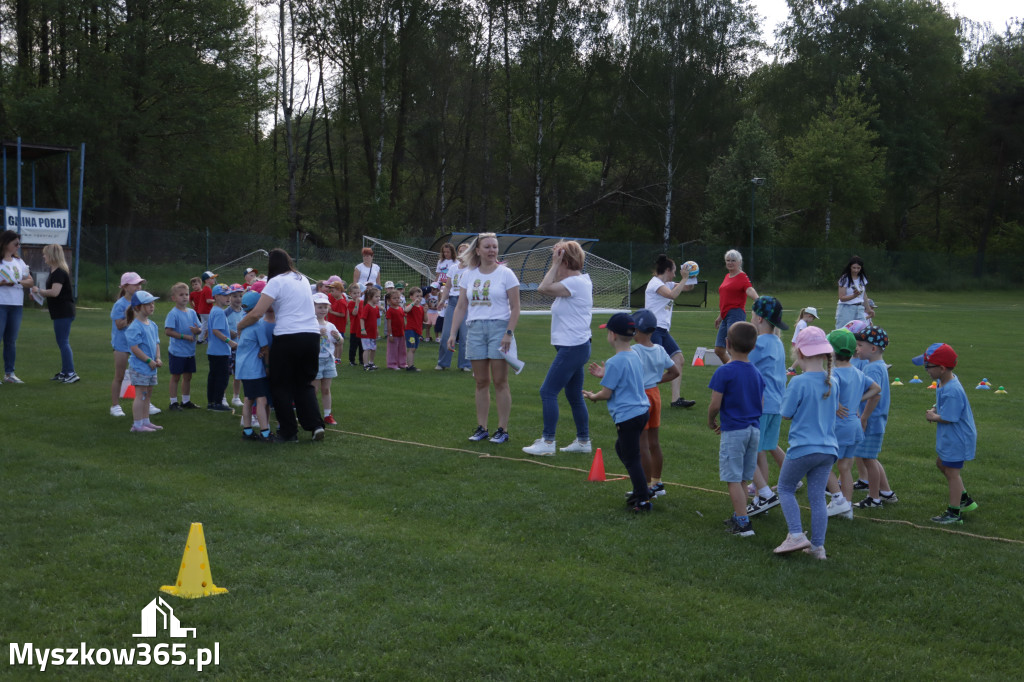 Fotorelacja I: Gminna Spartakiada Przedszkolaków w Poraju