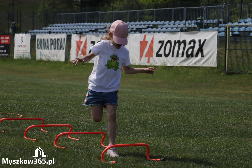 Fotorelacja I: Gminna Spartakiada Przedszkolaków w Poraju