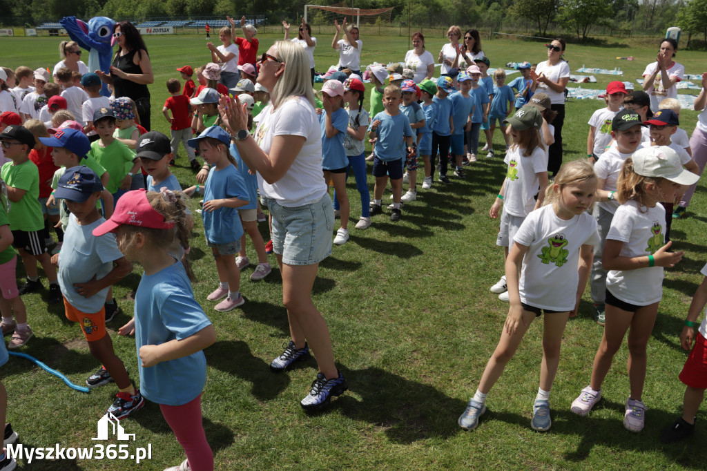 Fotorelacja II: Gminna Spartakiada Przedszkolaków w Poraju