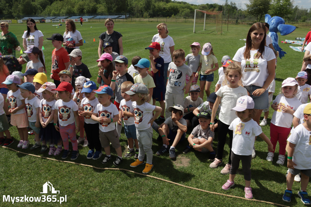 Fotorelacja II: Gminna Spartakiada Przedszkolaków w Poraju