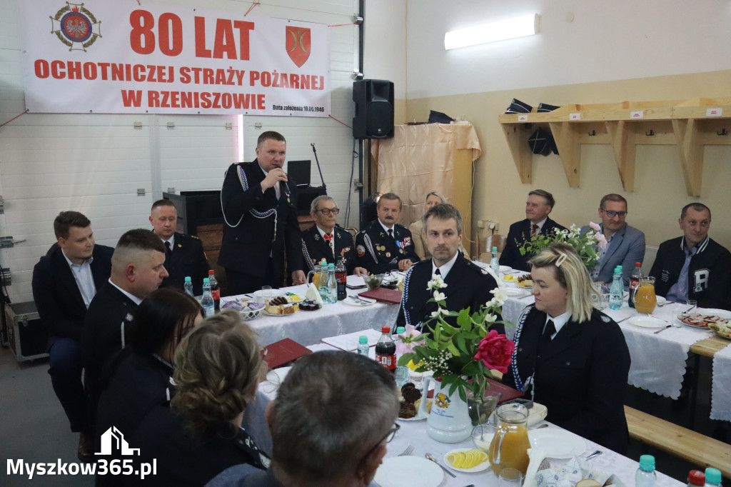 Fotorelacja: Uroczyste Walne Zgromadzenie z okazji zbliżającego się Jubileuszu OSP Rzeniszów