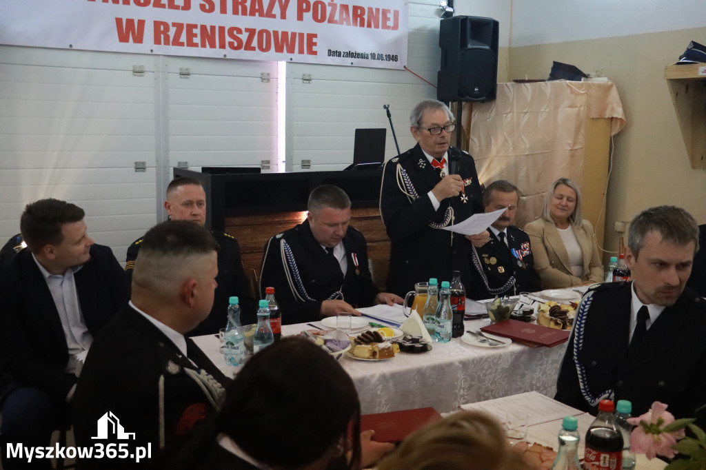 Fotorelacja: Uroczyste Walne Zgromadzenie z okazji zbliżającego się Jubileuszu OSP Rzeniszów