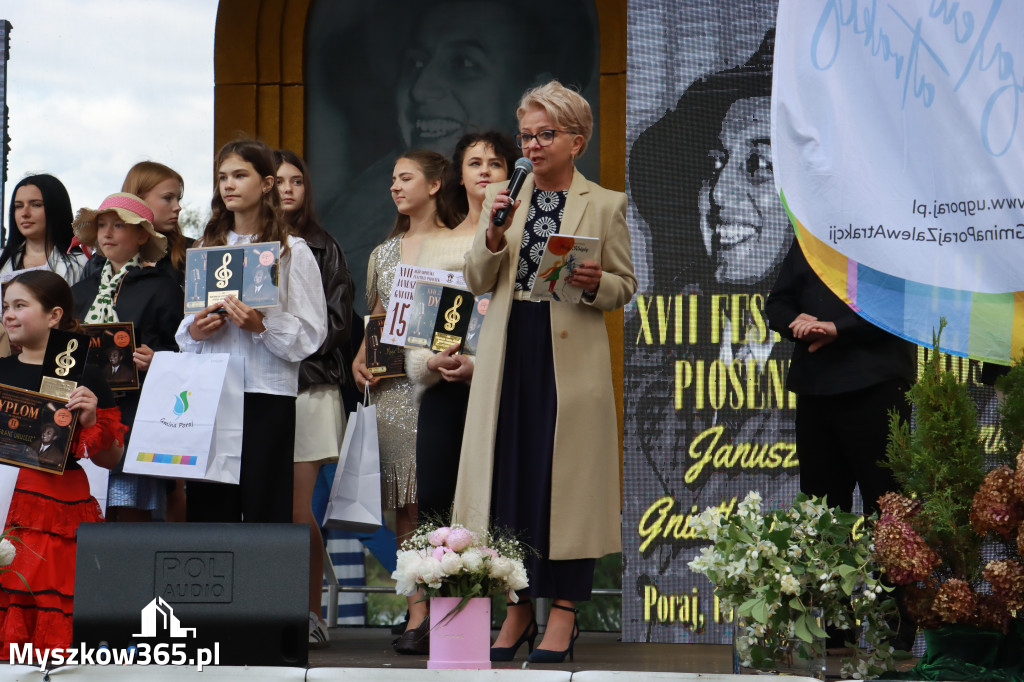 Fotorelacja II: Koncert finałowy XVIII festiwalu im. Janusza Gniatkowskiego w Poraju