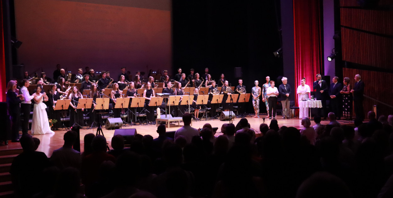 Fotorelacja: Gminna Młodzieżowa Orkiestra Dęta z gminy Koziegłowy ponownie w Filharmonii Częstochowskiej