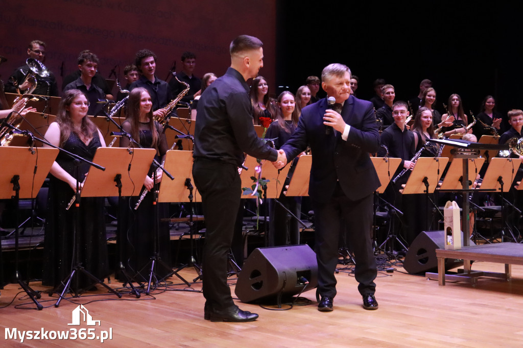 Fotorelacja: Gminna Młodzieżowa Orkiestra Dęta z gminy Koziegłowy ponownie w Filharmonii Częstochowskiej