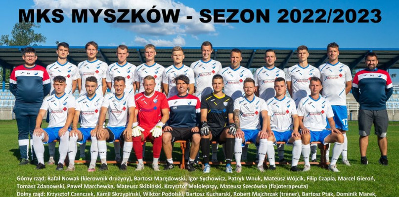 KADRA MKS MYSZKÓW NA SEZON 2022/2023