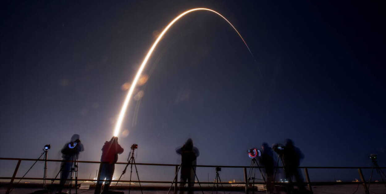 Najprawdopodobniej w atmosferze nad Polską spłonęły szczątki rakiety Falcon 9