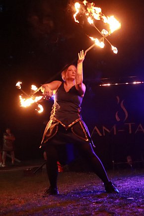 Fotorelacja II: Muzyczne Wianki w Myszkowie - FIRESHOW – Teatr ognia NAM-TARA-752