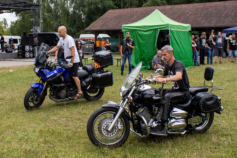 Fotorelacja III: XII Skalny Zlot Motocyklowy w Myszkowie (sobota). Foto Marcel Szpak
