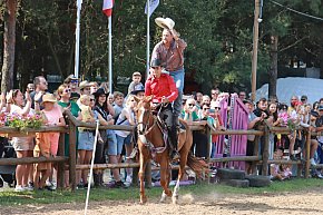 Fotorelacja XXI: Kaskaderski pokaz jeździecki - Festiwal z Kopyta w Gniazdowie-860