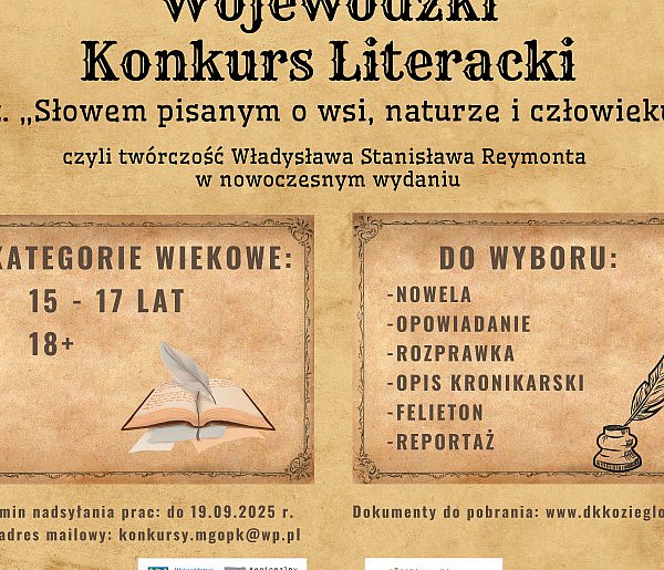 Czy Twój talent literacki może ożywić dzieło Reymonta? Sprawdź to w konkursie!-50120