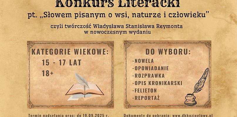Czy Twój talent literacki może ożywić dzieło Reymonta? Sprawdź to w konkursie! - 50120