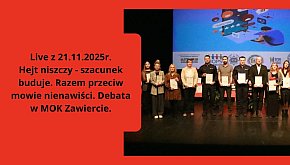 Hejt niszczy - szacunek buduje. Razem...