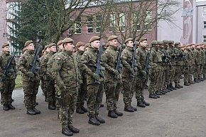 Fotorelacja: Uroczysta przysięga wojskowa 13. Śląskiej Brygady Obrony Terytorialnej w Myszkowie-1020