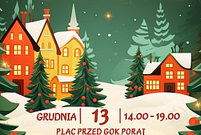 Jarmark Bożonarodzeniowy w Poraju – poczuj magię świąt już 13 grudnia!-60525