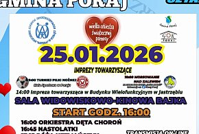 34. Finał WOŚP w Poraju: Program i atrakcje dla całych rodzin!